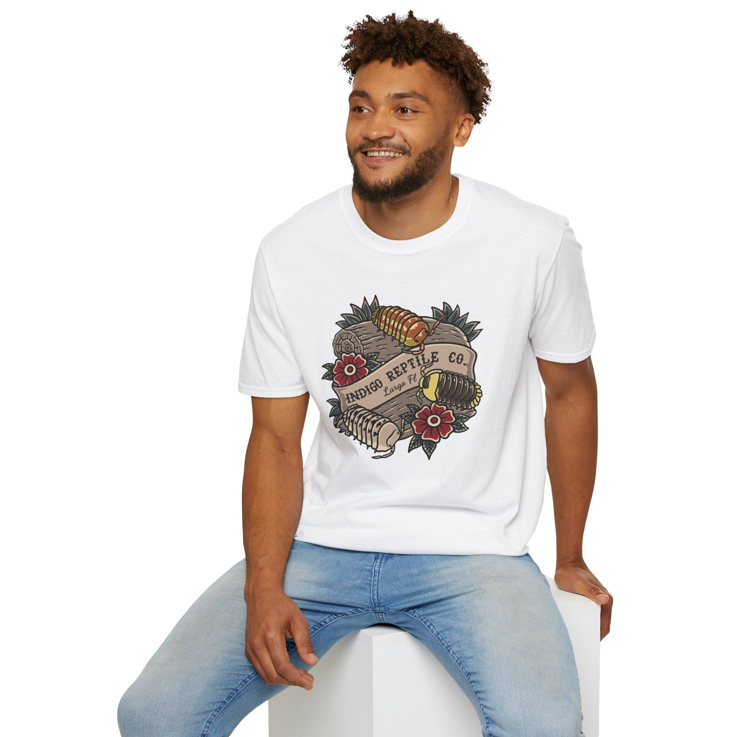 Indigo Reptile Co. Isopod Design T-Shirt
