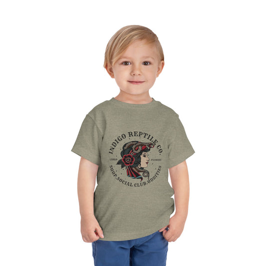 Toddler Tee - Indigo Reptile Co Logo
