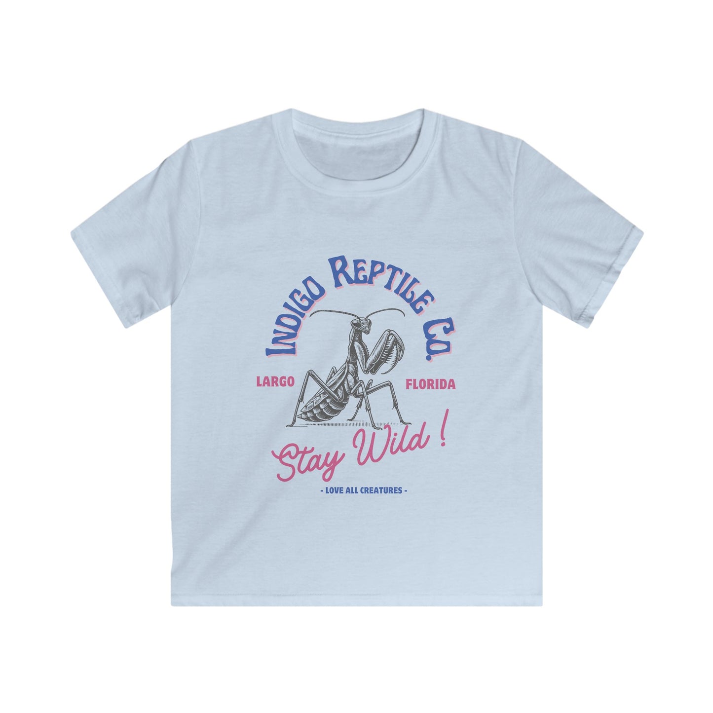 Kids Tee - Stay Wild (Mantis)