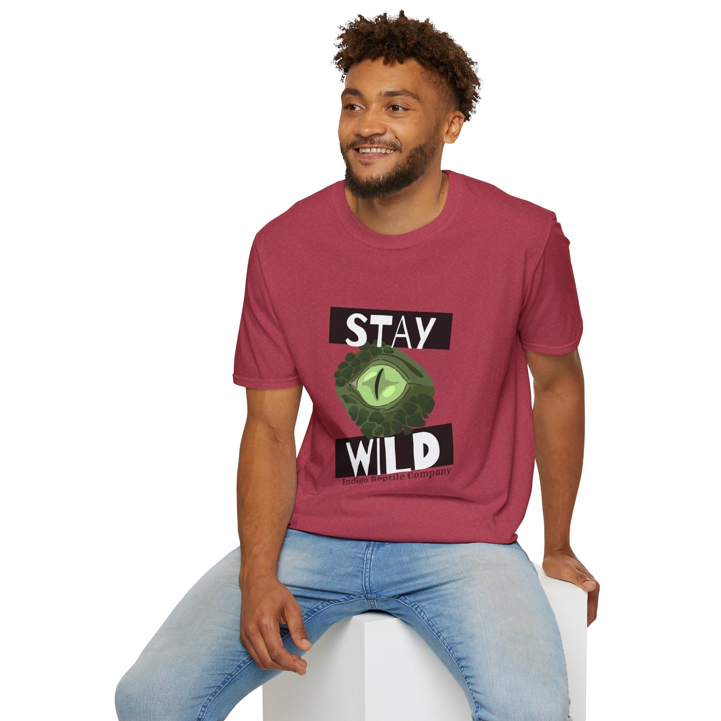 Adult - Unisex Tee - Stay Wild Reptile