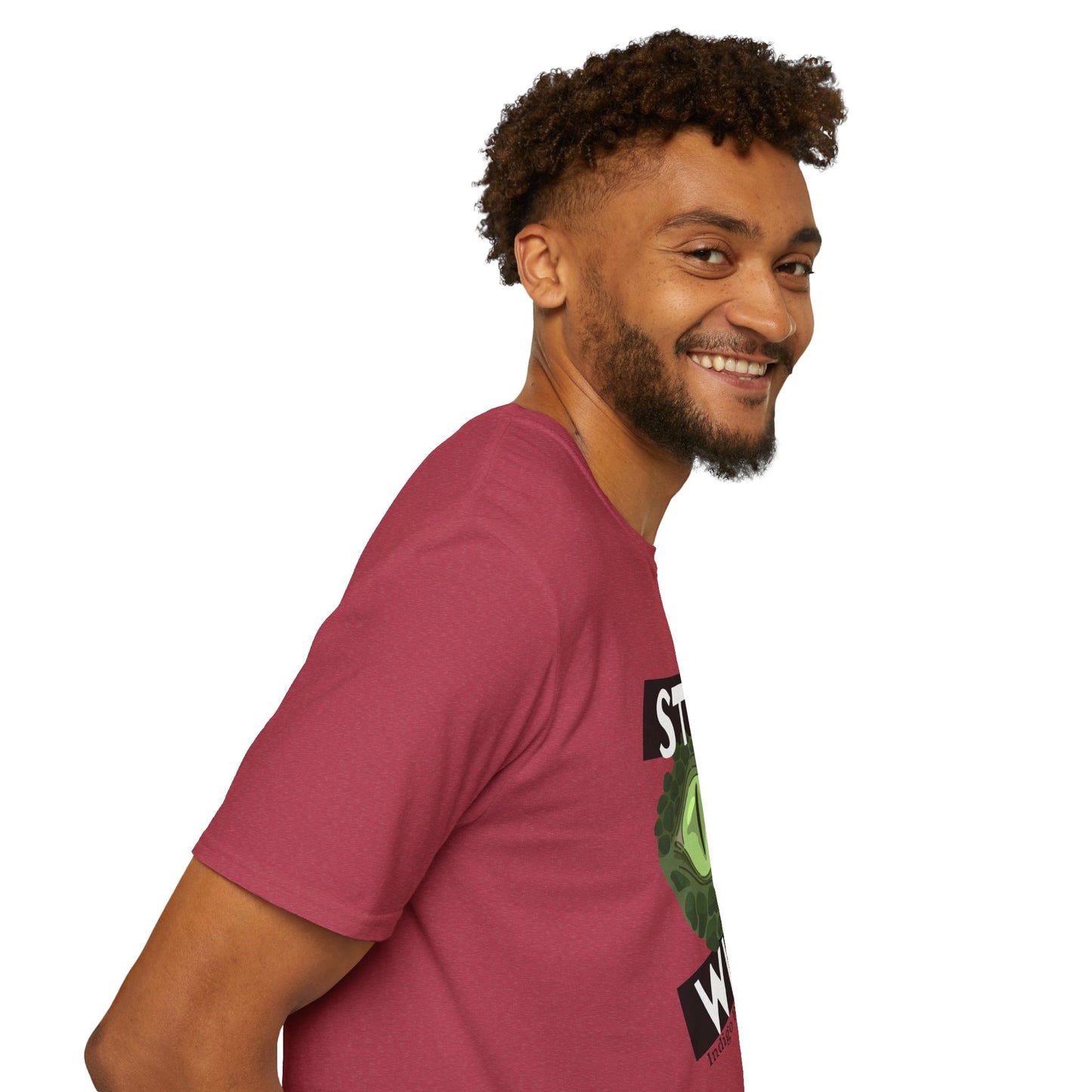 Adult - Unisex Tee - Stay Wild Reptile