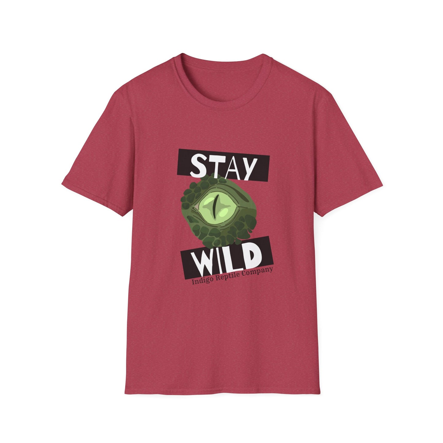 Adult - Unisex Tee - Stay Wild Reptile