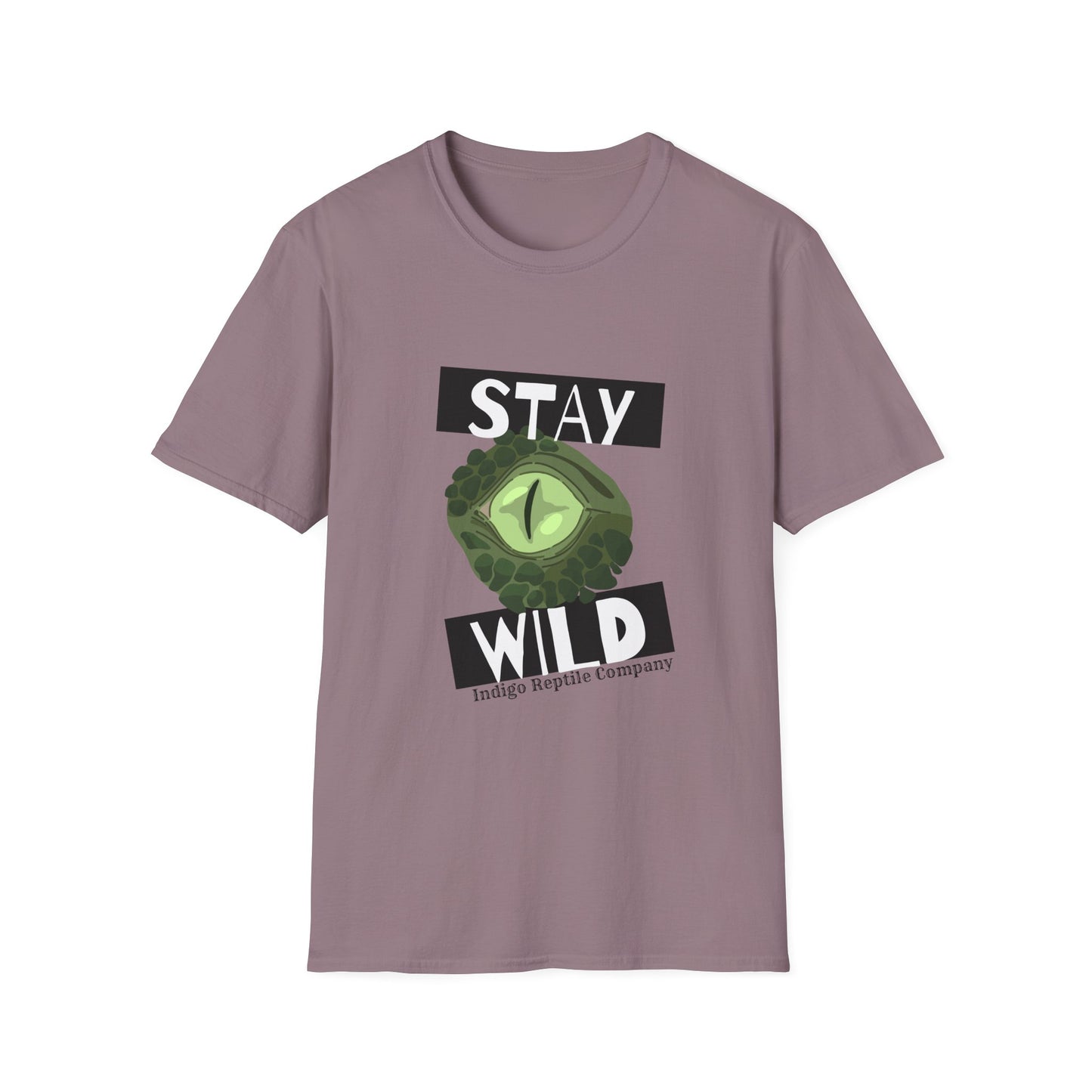 Adult - Unisex Tee - Stay Wild Reptile