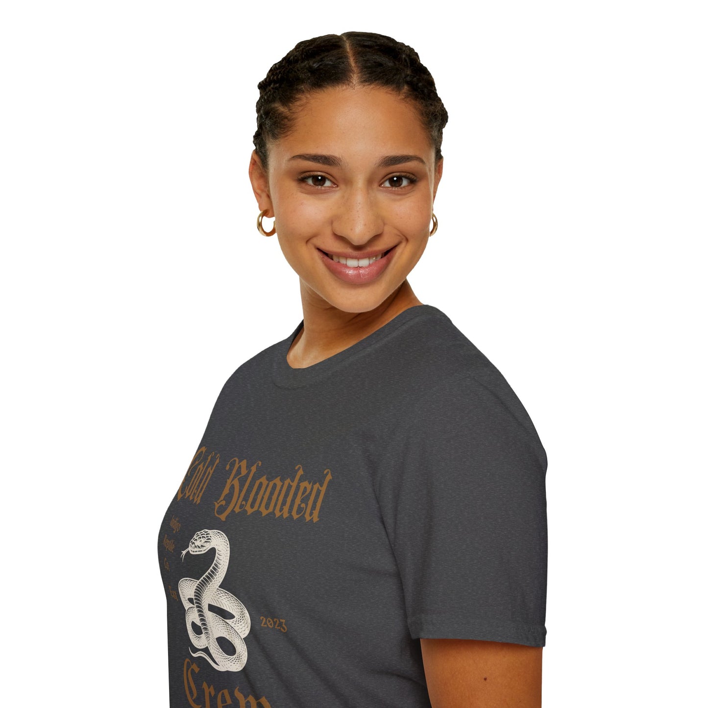 Adult - Unisex Tee - Indigo Reptile Co. - Cold Blooded Crew