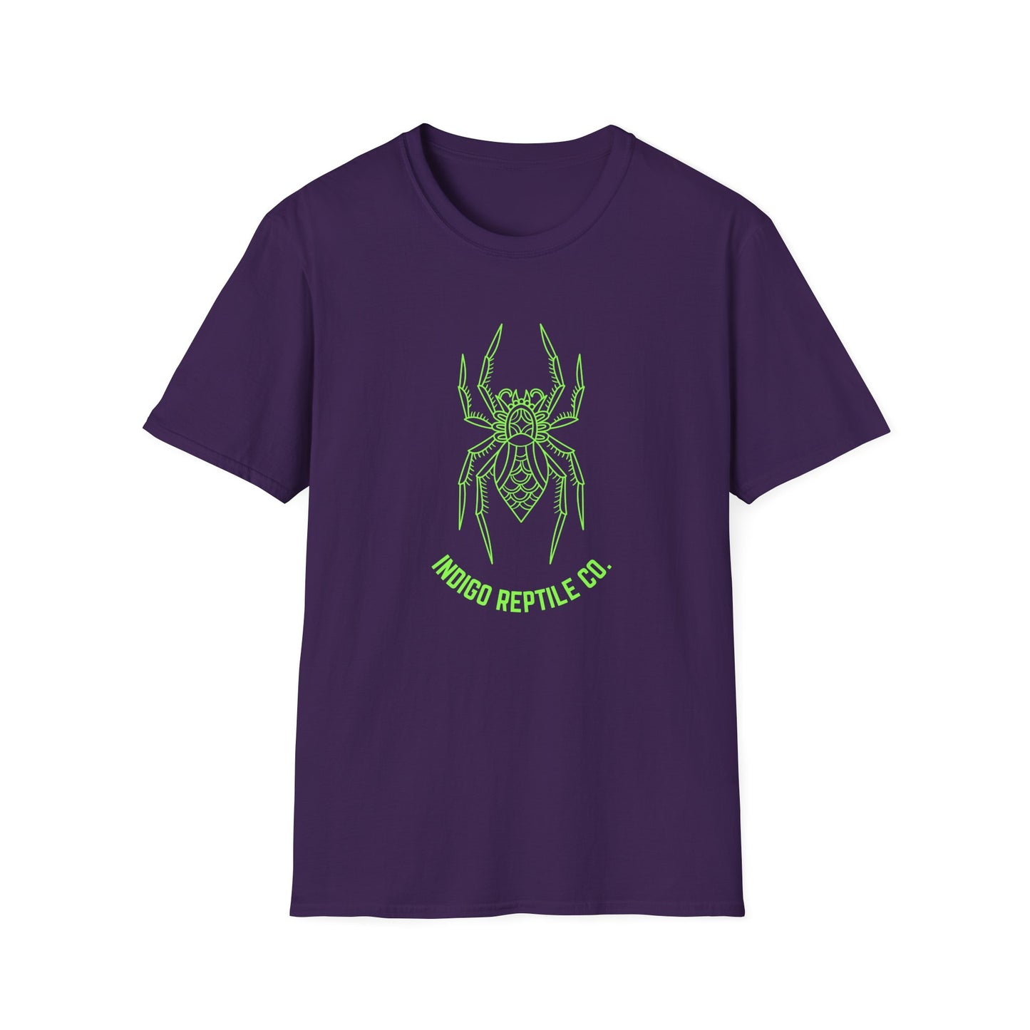 Adult - Unisex Tee - Green Tarantula