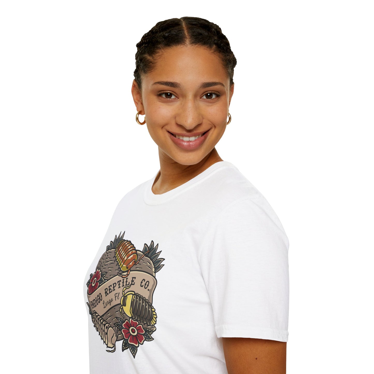 Indigo Reptile Co. Isopod Design T-Shirt