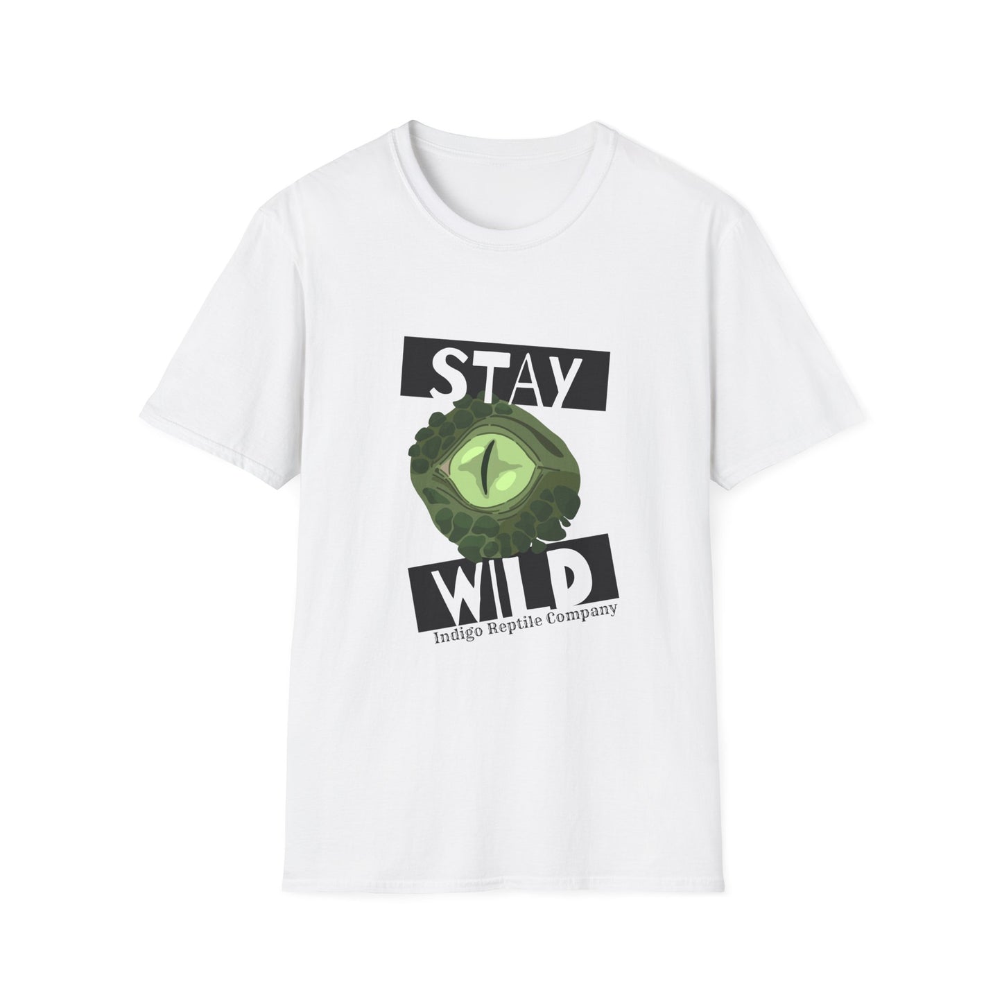 Adult - Unisex Tee - Stay Wild Reptile