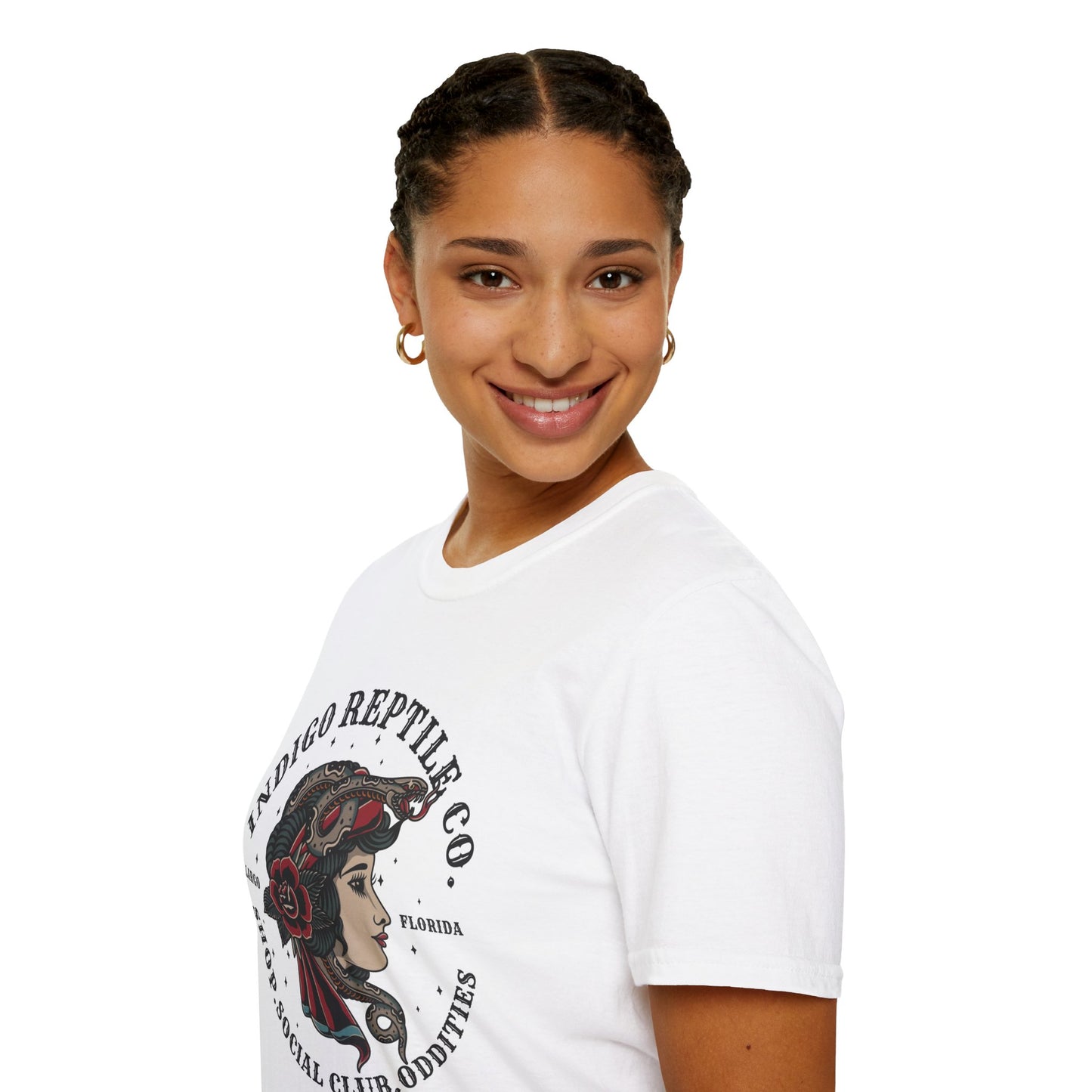 Indigo Reptile Company - Logo Girl Shirt - White