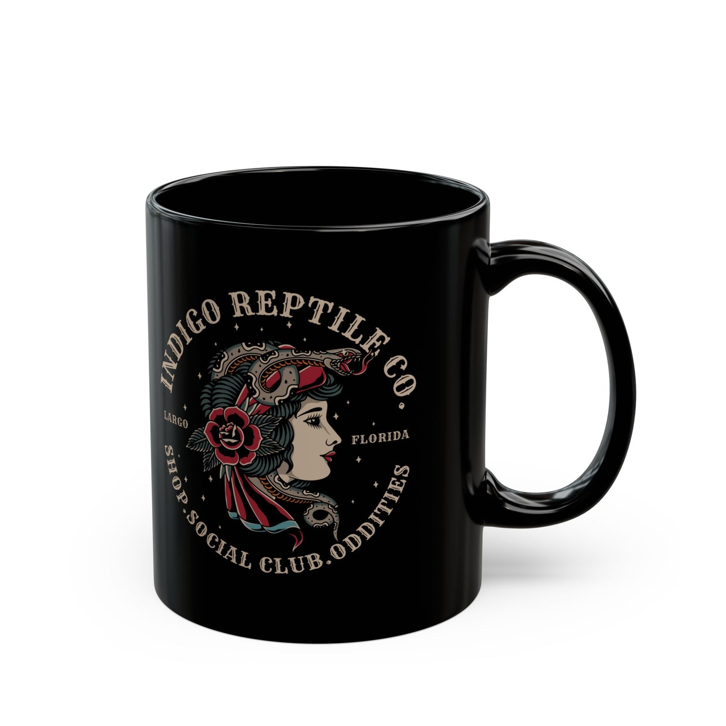 Mug - Indigo Reptile Co. logo
