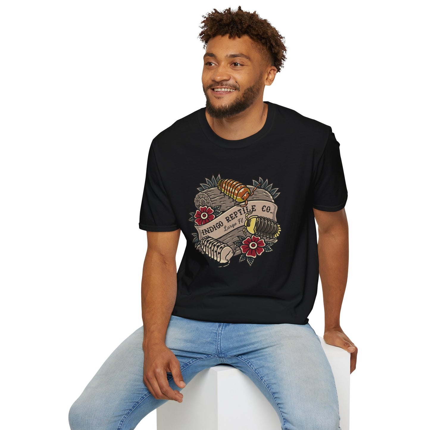 Indigo Reptile Co. Isopod Design T-Shirt