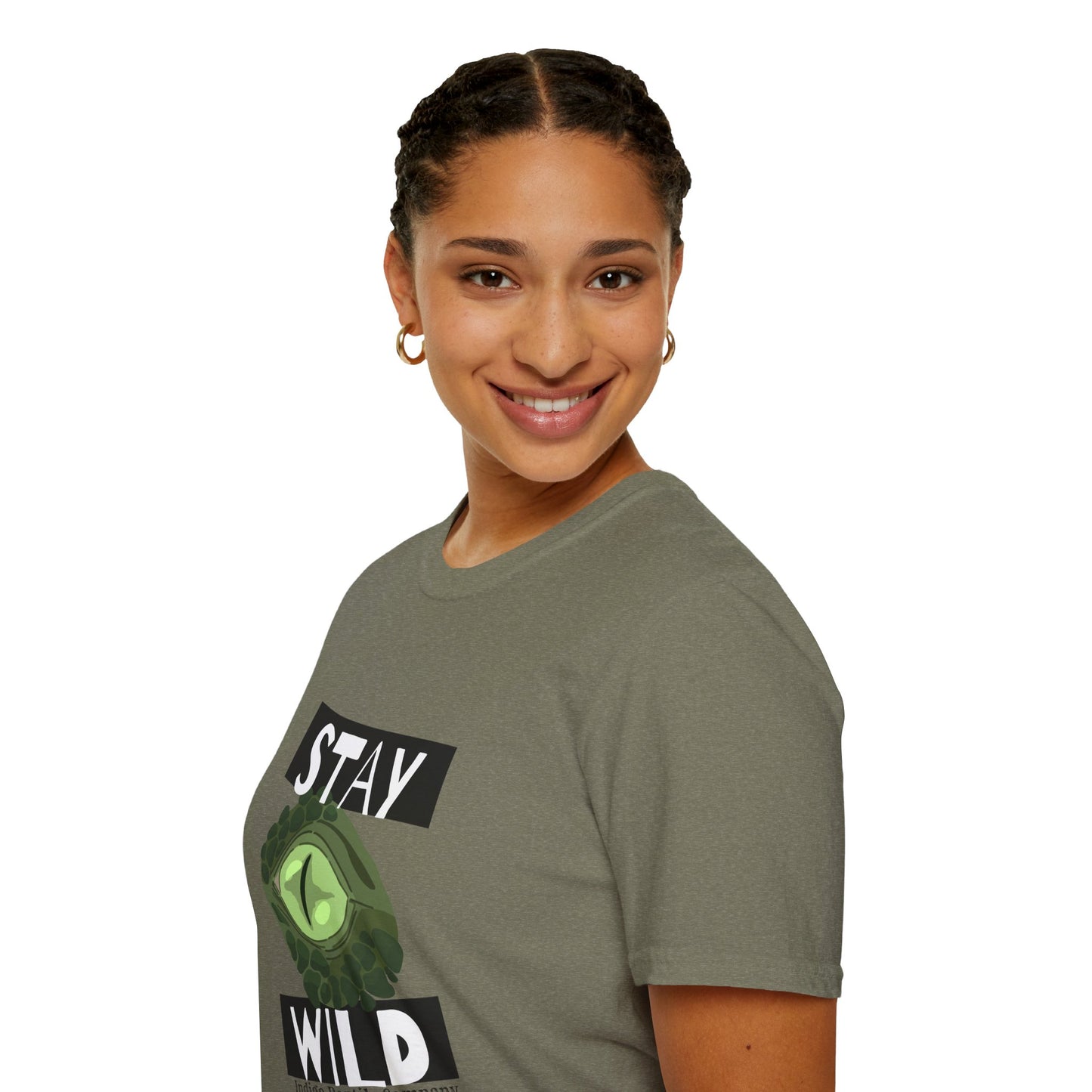 Adult - Unisex Tee - Stay Wild Reptile