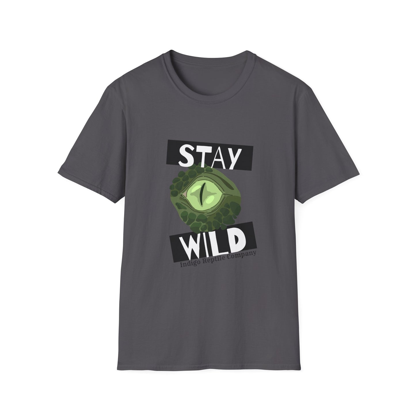 Adult - Unisex Tee - Stay Wild Reptile