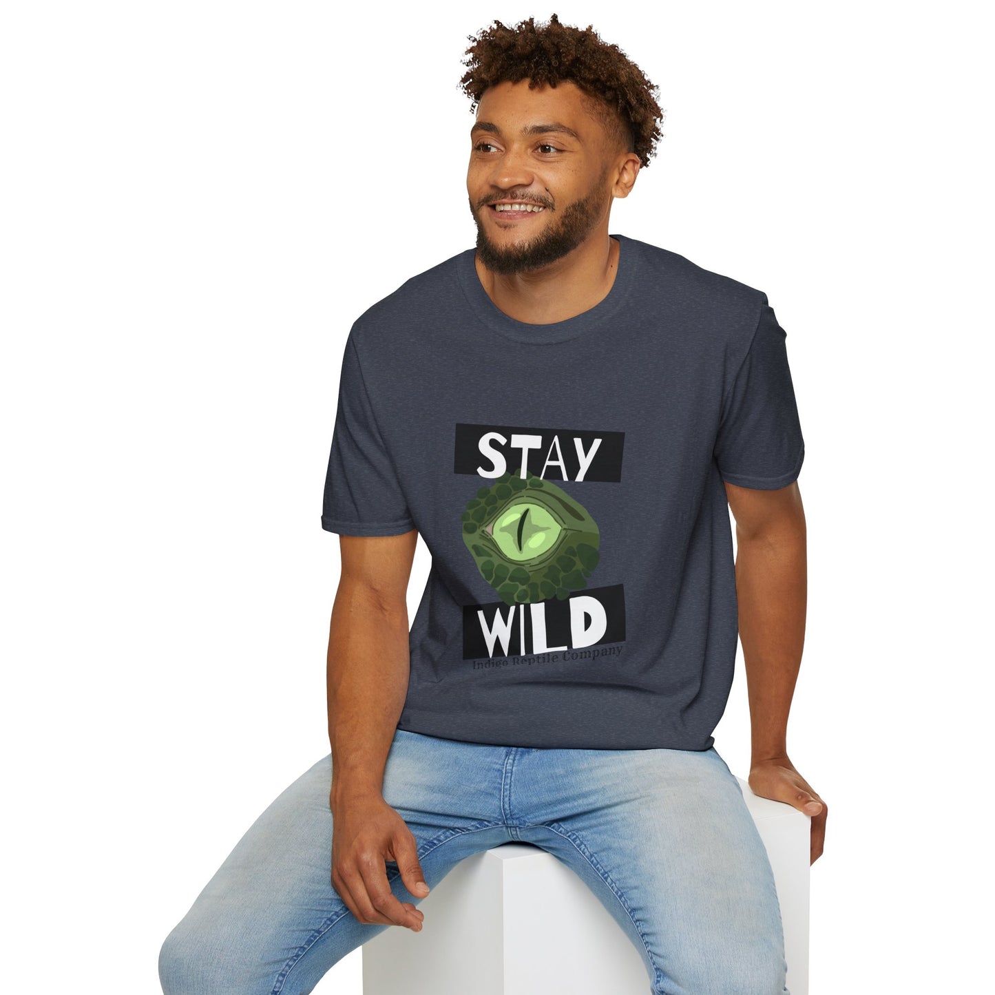 Adult - Unisex Tee - Stay Wild Reptile
