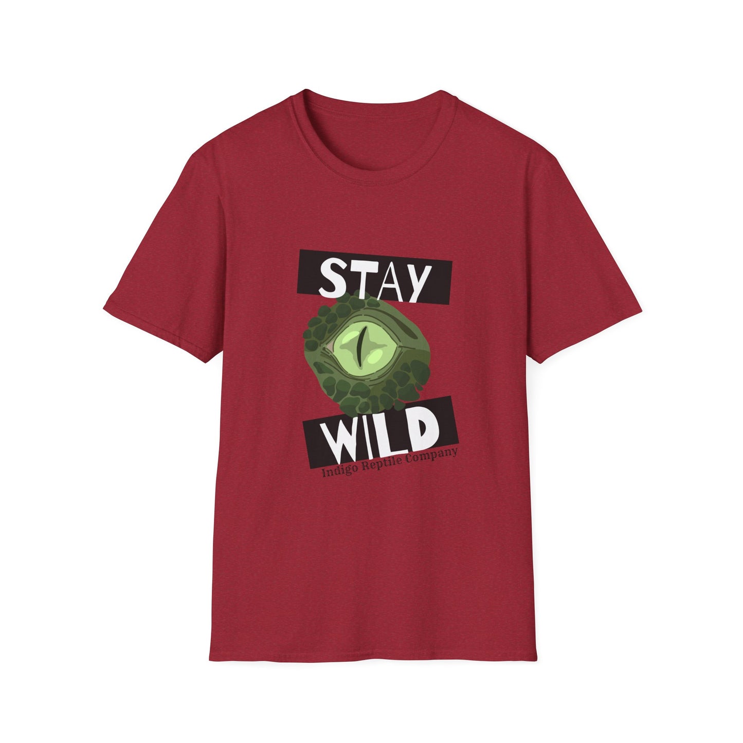 Adult - Unisex Tee - Stay Wild Reptile