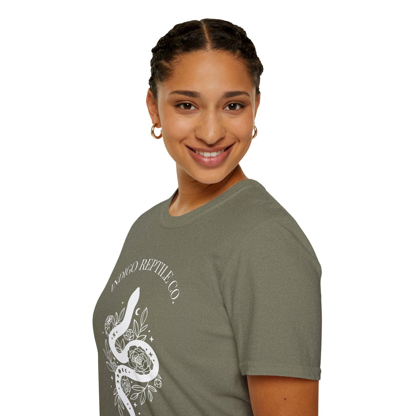 Adult - Unisex Tee - Snake bouquet