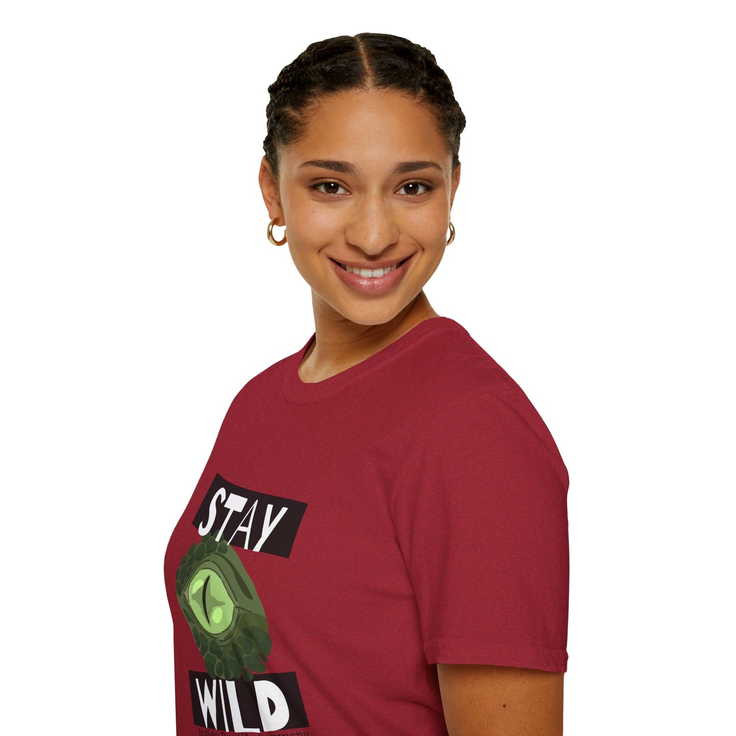 Adult - Unisex Tee - Stay Wild Reptile