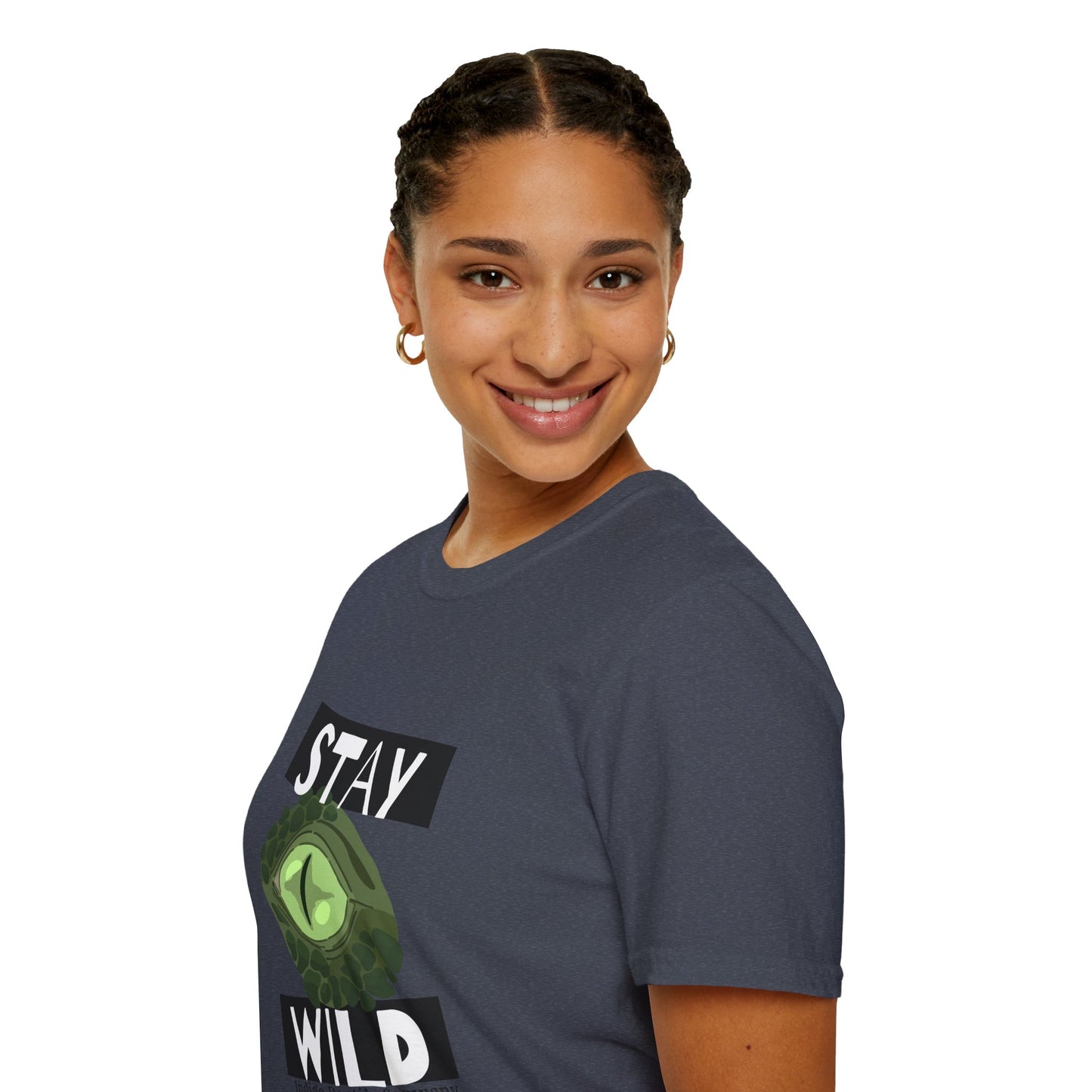 Adult - Unisex Tee - Stay Wild Reptile