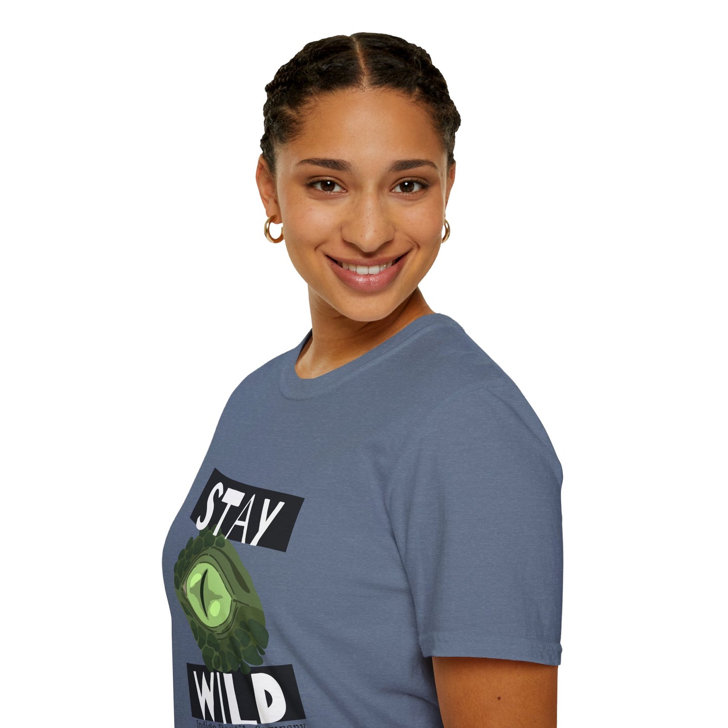 Adult - Unisex Tee - Stay Wild Reptile