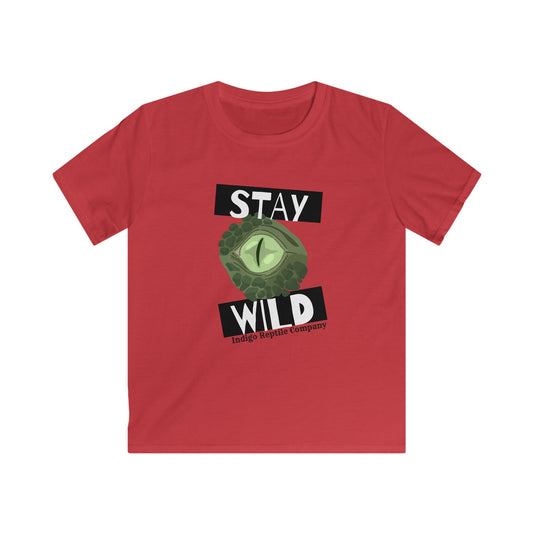 Youth Tee - Stay Wild - Reptile
