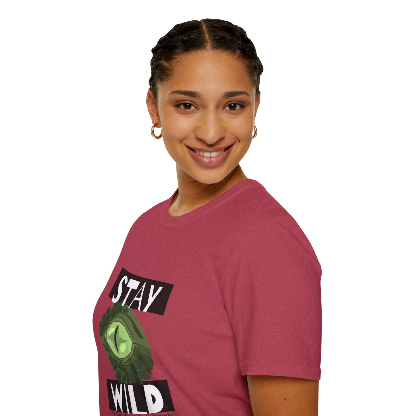 Adult - Unisex Tee - Stay Wild Reptile