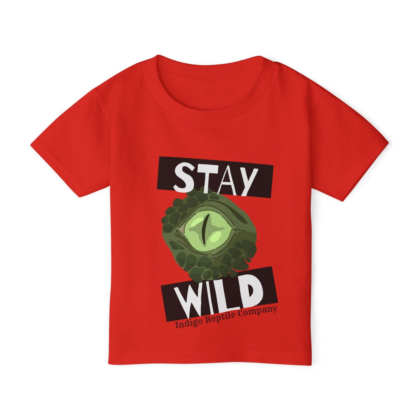 Toddler Tee - Indigo Reptile Co. - Stay Wild Shirt for Reptile Lovers