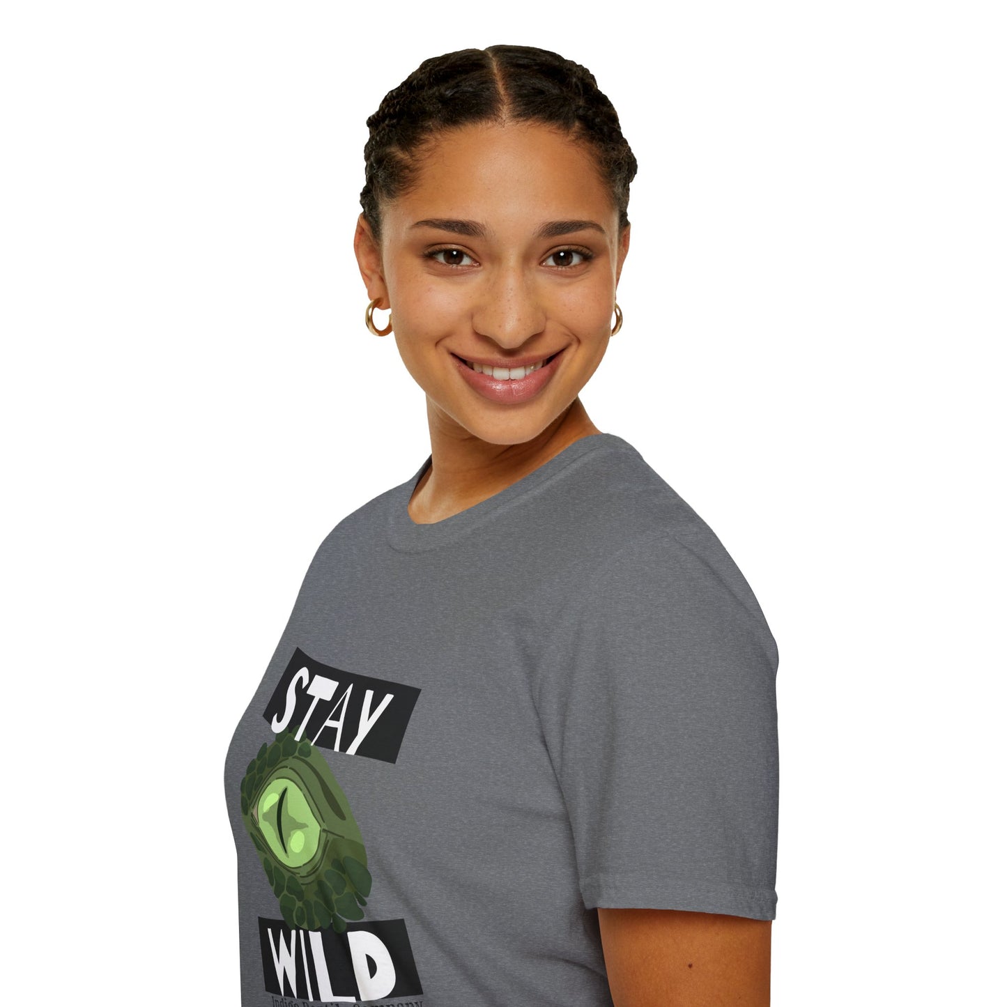 Adult - Unisex Tee - Stay Wild Reptile