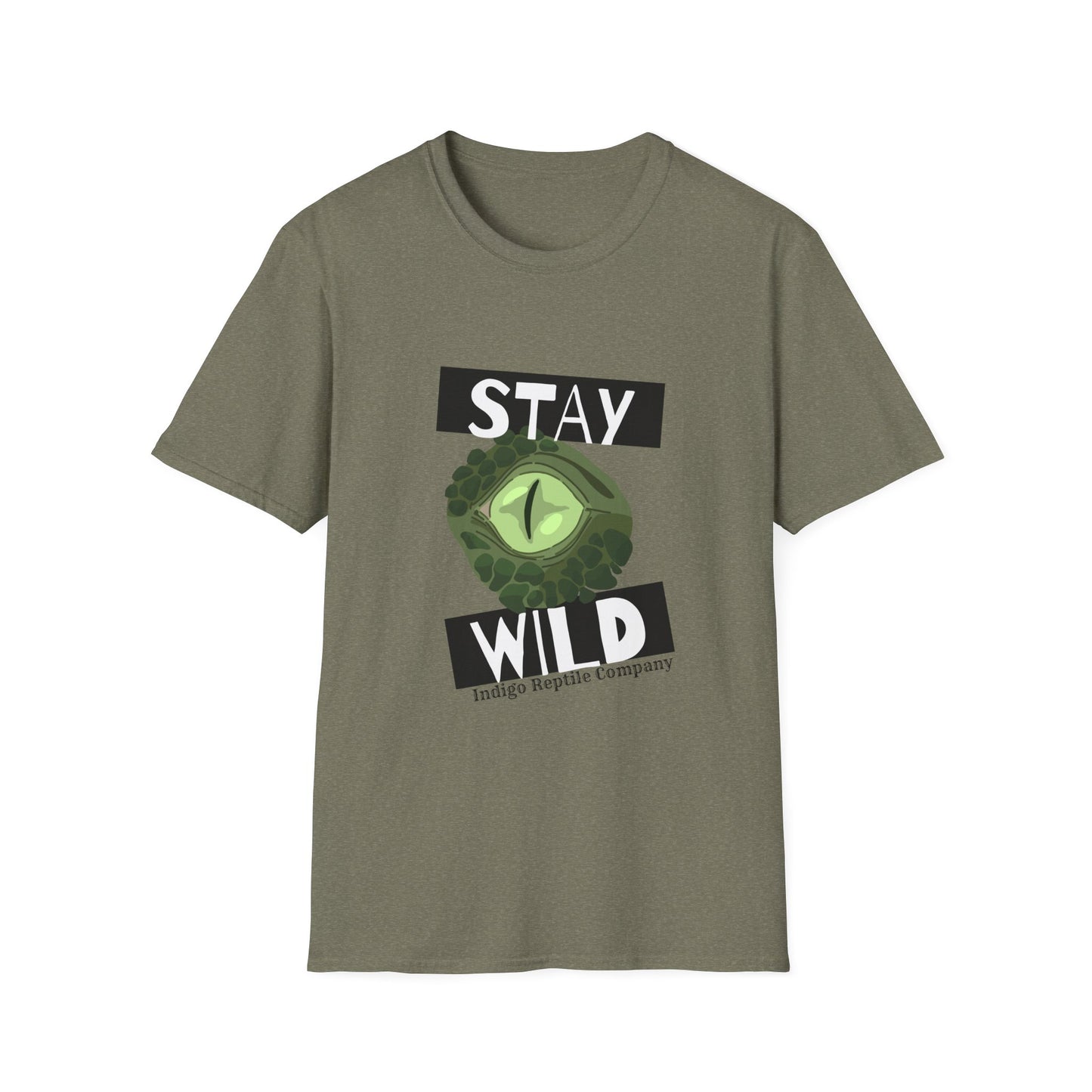 Adult - Unisex Tee - Stay Wild Reptile